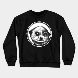 HAND DRAWN MEERKAT Crewneck Sweatshirt